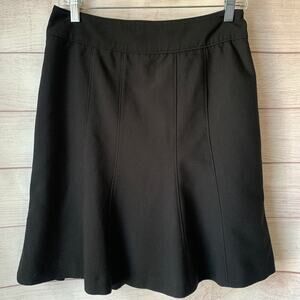 RW&Co. Black Mini Skirt Vertical Seam Line Detail Size 4